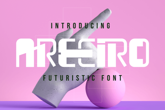 Areeiro: The Futuristic Display Font for Bold Campaigns