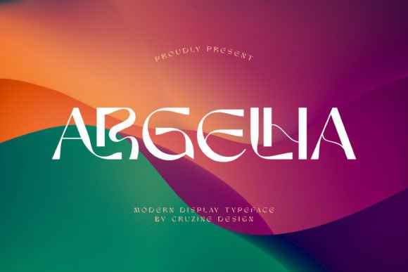 Argelha: A Retro Display Font for Bold Digital Campaigns