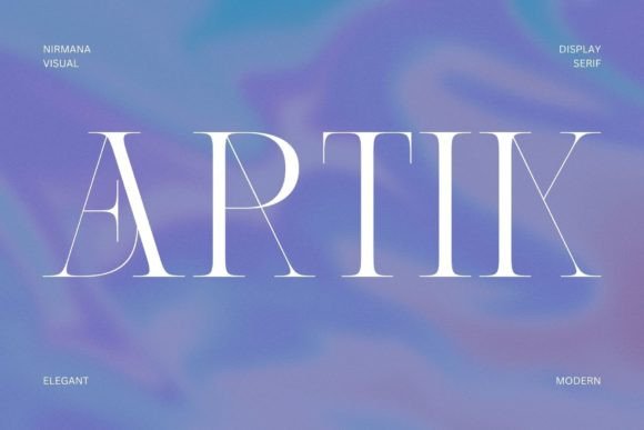 Artik Serif Font for Editorial Design and Branding