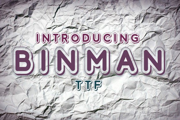 Binman: The Display Font That Makes Campaigns Stand Out
