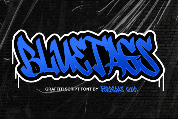 Bluetags: The Urban Display Font for Modern Web Projects