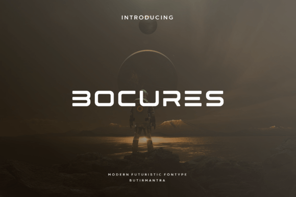 Bocures: A Modern Font for Creative Makers