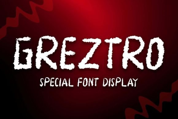 Bring Creativity to Life with the Greztro Display Font