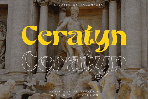 Ceratyn – The Psychedelic Font That Transforms Campaigns