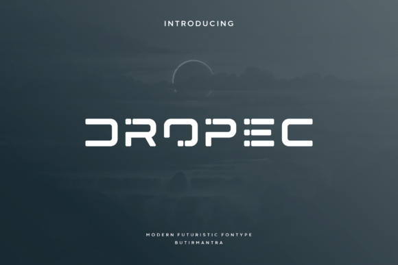 Dropec Font for Professional Branding and Modern Design