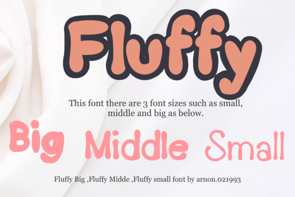 Fluffy Font for Bold, Playful Branding