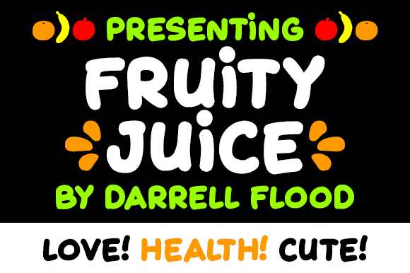 Fruity Juice: The Playful Display Font for Vibrant Branding