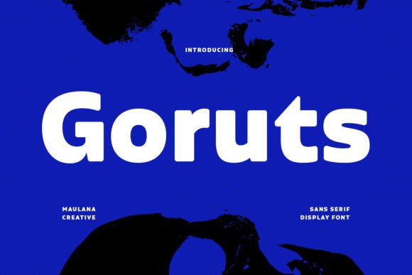 Goruts: The Bold Display Font for Modern Brand Identity