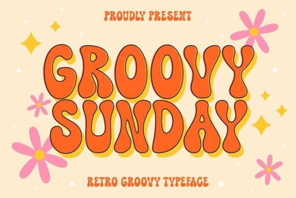 Groovy Sunday: The Retro Display Font for High-Impact Campaigns