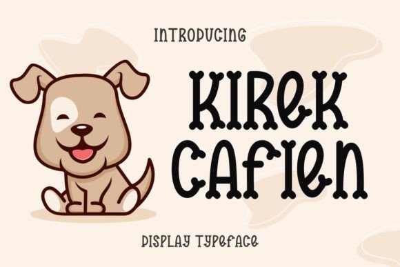 Kirek Cafien: The Bold Typeface for Modern Brand Identity