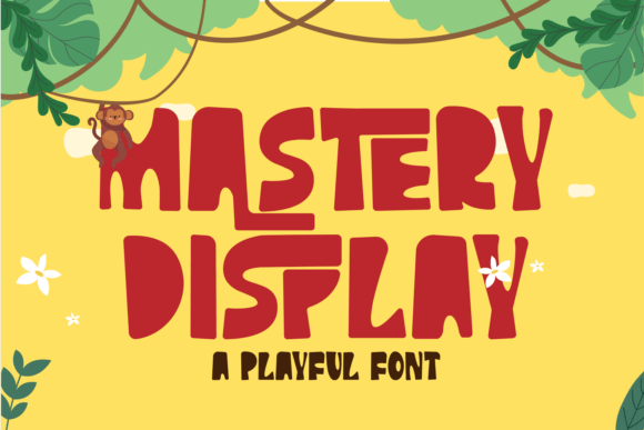 Mastery Display: A Bold Typeface for Editorial Impact