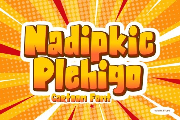 Nadipkic Plehigo: The Fun Display Font for Small Business Branding