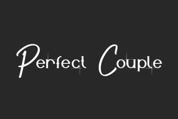 Perfect Couple: A Stylish Display Font for Creative Branding