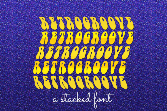 Retrogroove: A Display Font for Timeless Branding