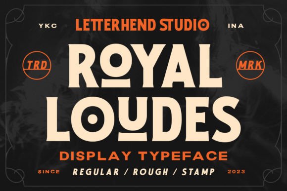 Royal Loudes Display Font for Bold Editorial Design