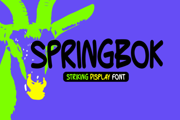 Springbok: A Striking Display Font for Modern Digital Projects