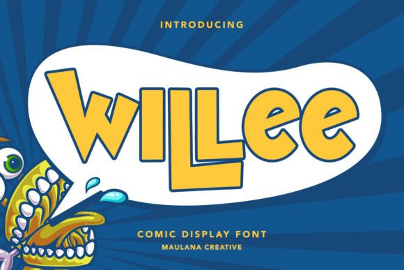 Willee: A Playful Font for Bold Branding