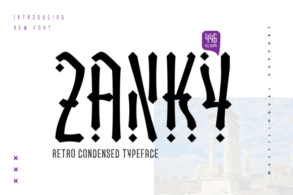 Zanky Font for Handmade Creativity