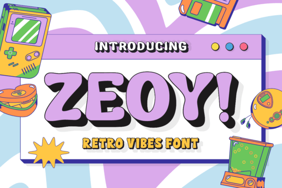 Zeoy: The Fun Display Font That Elevates Small Business Branding